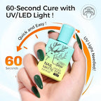 Gel Base and Top Coat Set, UV LED Nail Lamp Required - Image 7