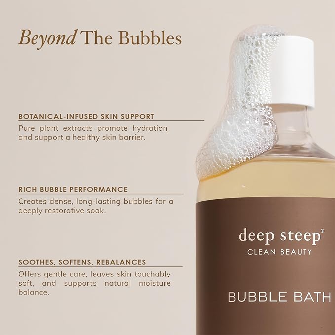 Deep Steep Bubble Bath, Clinically Tested Soothing Soak - Image 5