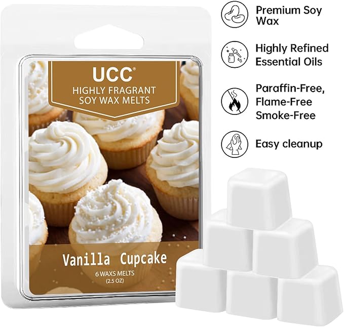 UCC Plant Based All Natural Wax Melts, Strong Fragrance, Long Lasting Premium - Image 5