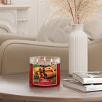 LUMELOOM Cinnamon Candles, Large 3-Wick Soy Wax Candles - Image 5