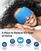 20 Packs Steam Eye Masks for Dry Eyes, Warm Compress Relief for Eye Fatigue & - Image 4