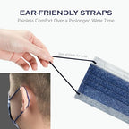 CSD Colo 30 Pcs Blue Disposable Face Masks, 3 Ply Adult Mask - Image 7