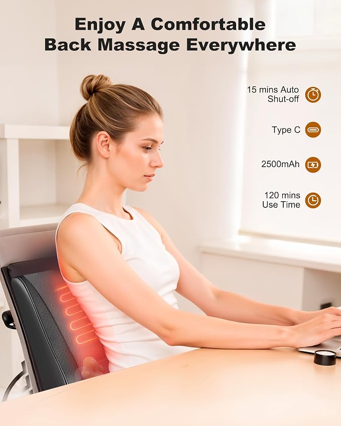 Snailax Shiatsu Back Massager - Image 3