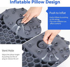 Goowin Bath Pillows for Tub, New Generation Skin-Friendly Silicone Bath Pillow - Image 3