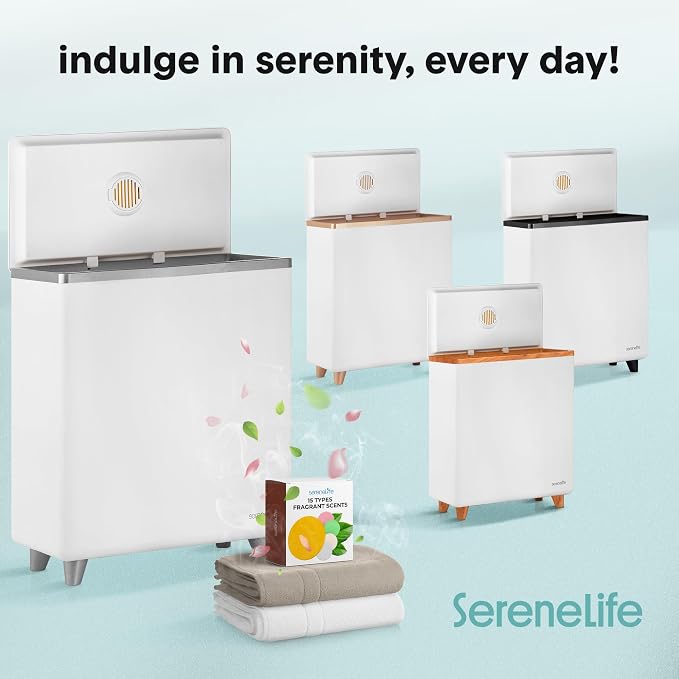 SereneLife WIFI Luxury Rectangle Towel Warmer - Image 7