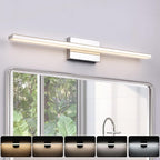 LED Modern Bathroom Vanity Light Fixtures 24W Dimmable 5CCT LED Vanity Light by BRIVOLART
