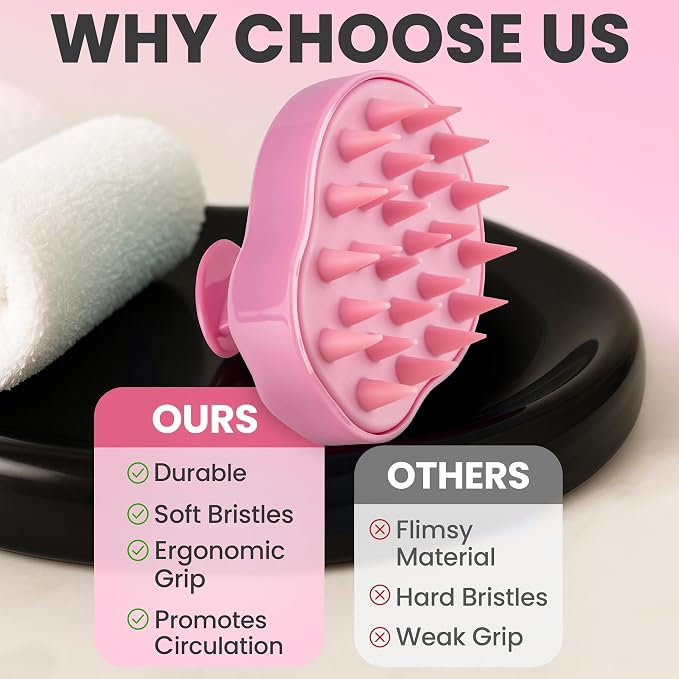 RELAXXO Scalp Massager Hair Growth – Exfoliator & Hair Scrubber - Image 6
