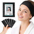 APPEARUS Disposable Stretch Facial Headbands, Snag-Free Adhesive Tab Closure by APPEARUS