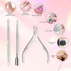 Makartt Cuticle Trimmer with Cuticle Pusher - Image 7