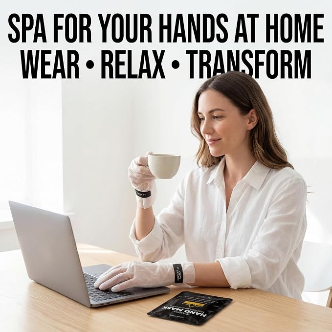 WONDER FAMILY Hand Mask – Moisturizing Gloves - Image 3