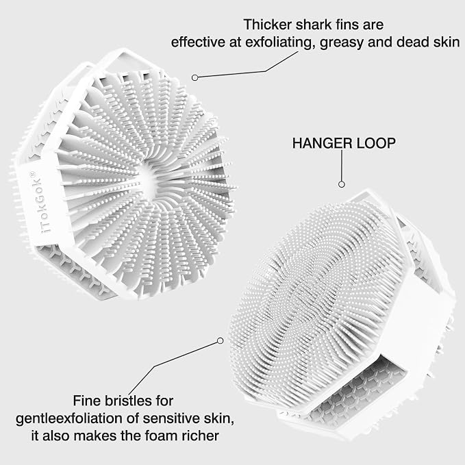 iTokGoK® Premium Silver-Infused Double-Sided Design 2-in-1 Silicone Body - Image 6