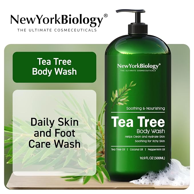New York Biology Tea Tree Body Wash - Image 3