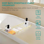 Navaris Gold Wire Bath Tray - Image 4