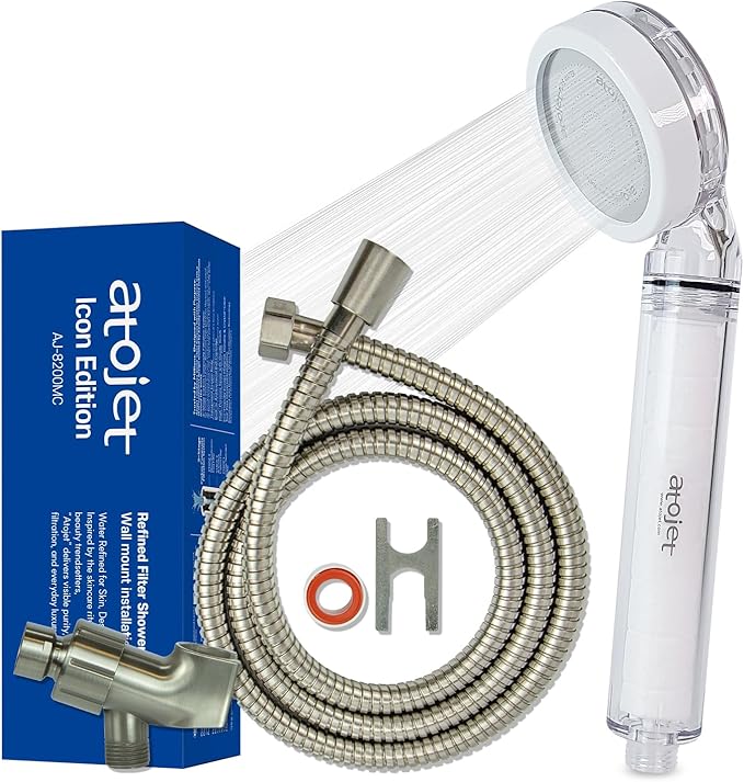 Filter Showerhead Inspired By Korea's Beauty Culture | Carbon Composite Filter by ATOJET