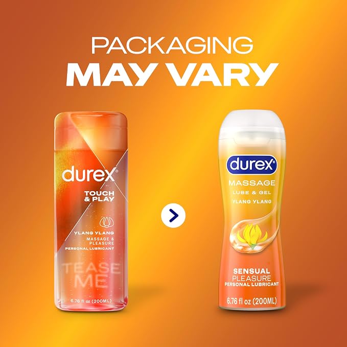 Durex Water Based Lube, Touch & Play Personal Lubricant - Image 8