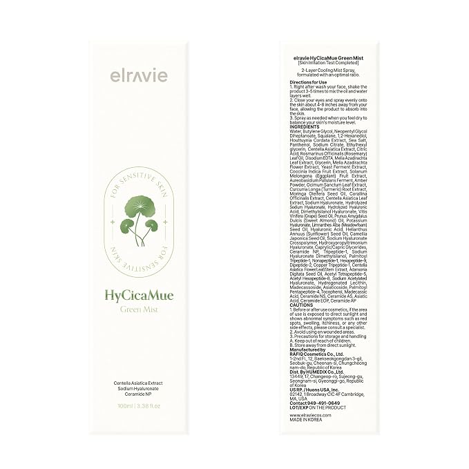 HyCicaMue Green Face Mist | Ultra-Fine Face Spray - Image 8