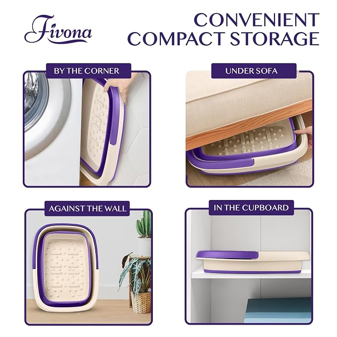 Fivona Collapsible Foot Soak Basin - Image 5