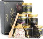 Epsom Bath Salts for Soaking Lavender, Eucalyptus & Rose Bath Salts for Women by ShiningBuddy