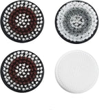 4 Replacement Brush Heads for Model Ga-7266 Facial Cleansing Brush Deep Pore by followus