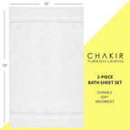 Chakir Turkish Linens, 100% Cotton Premium Quality Turkish Bath Sheets - Image 6