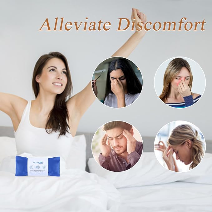 SuzziPad Lavender Eye Pillows for Relaxation - Image 4