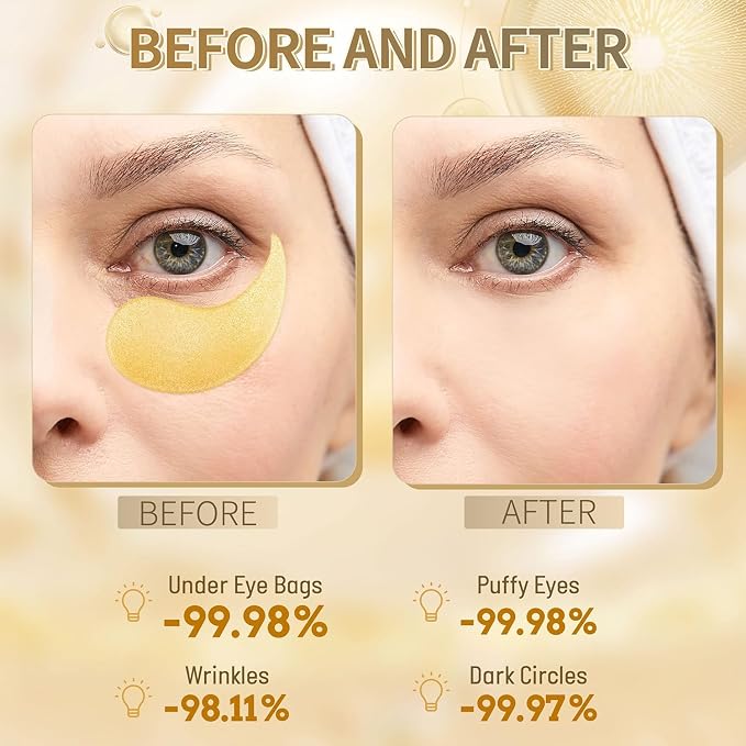 Hicream Golden Under Eye Patches - Image 2