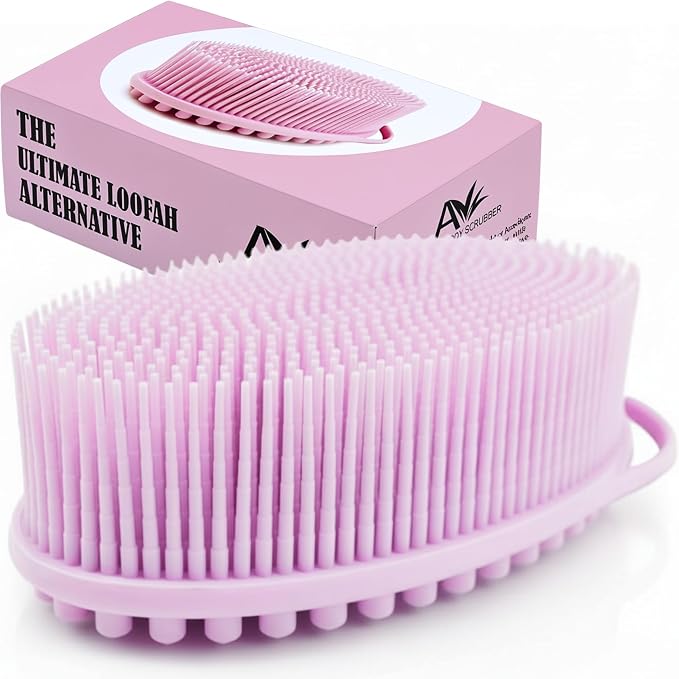 Avilana Premium Silicone Body Scrubber by Avilana
