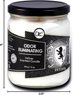 Vetiver Odor Eliminating Highly Fragranced Candle - Image 8
