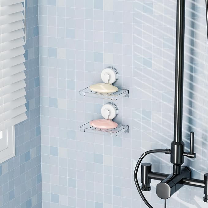 SUOXING 2 Pack Bar of Soap Holder - Image 7