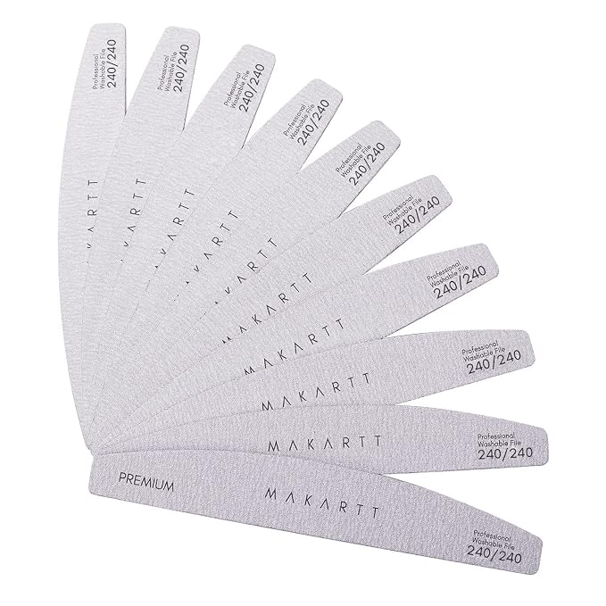 Makartt Nail File: 240/240 Grit Emery Boards by Makartt