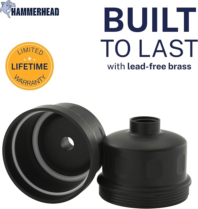 HammerHead Showers® Solid Metal Shower Head Filter – KDF 55 Shower Filter - Image 4