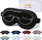 ZIMASILK Adjustable 22 Momme 100% Pure Mulberry Silk Sleep Mask, 3D Contoured by ZIMASILK