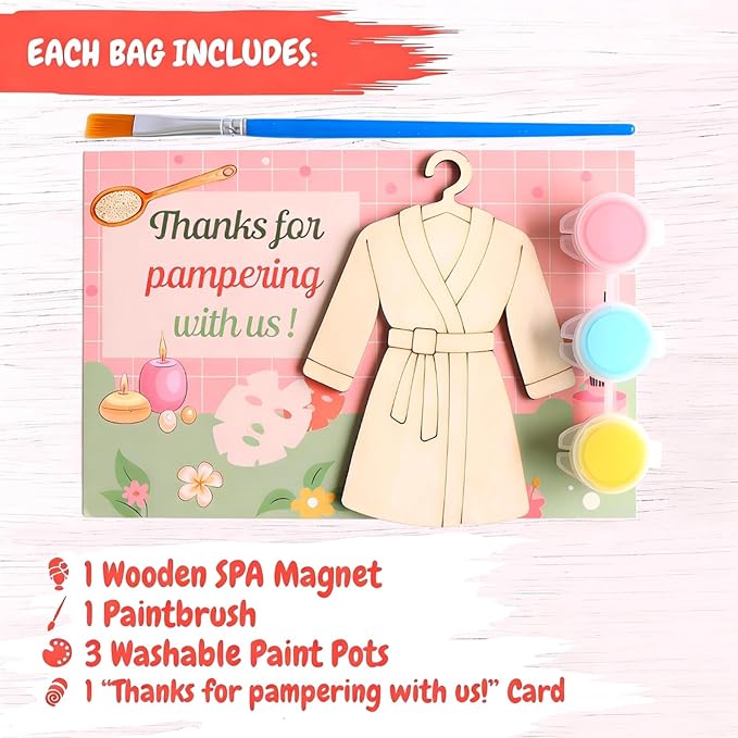 12 Pack Spa Party Favors for Kids - Image 2