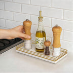 Bathroom Vanity Tray for Countertop, Bathroom Organizer for Soap, Perfume & - Image 8