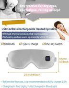 Silk Heated Eye Mask Cordless Rechargebale - Image 2