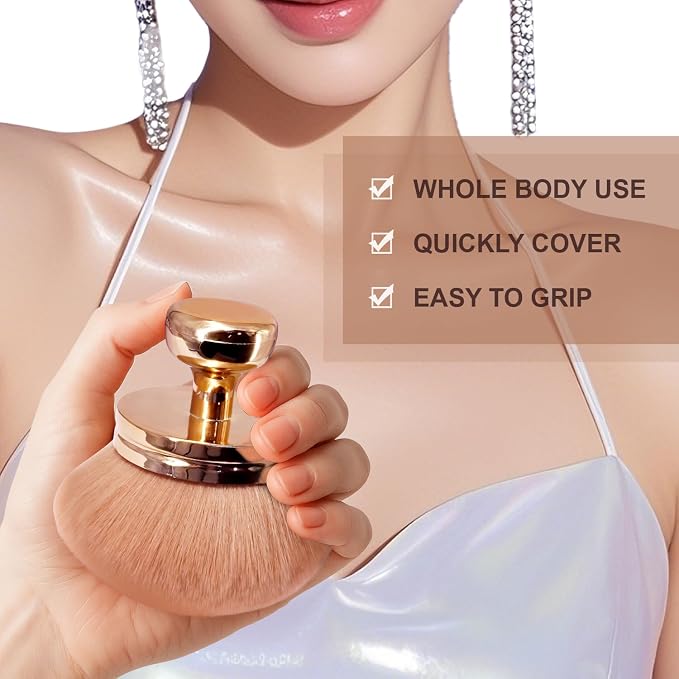 2 Pack additional Large Body Makeup Brush - Image 6