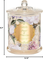 M&SENSE Pear Freesia Spring Natural Soy Wax Candle, 12.7oz 75H Large Jar Slow - Image 9