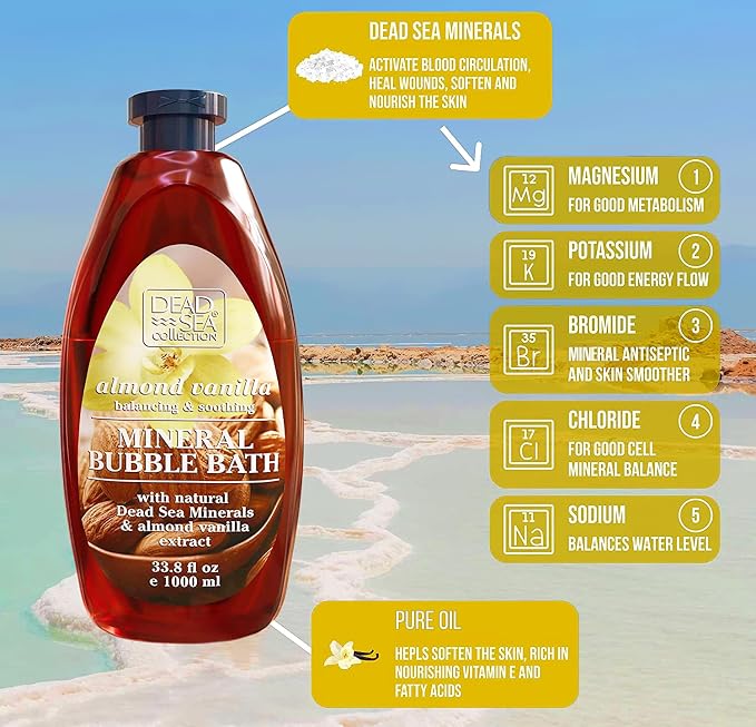 Dead Sea Collection Bubble Bath - Image 2