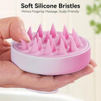 HEETA Scalp Massager Hair Growth, Soft Silicone Scalp Scrubber Shampoo Brush - Image 4