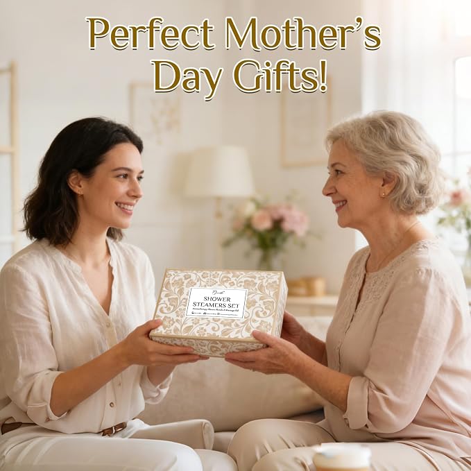 Pjordo Shower Steamers Aromatherapy, Mothers Day Gifts - Image 2