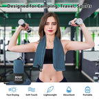 BOGI 4 Pack Microfiber Travel Sports Towel-Quick Dry Towel, Soft Lightweight - Image 5
