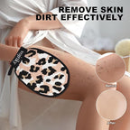 (Leopard Print 1PCS Durable Body Scrub, Dead Skin Remover & Body Scrubber - Image 3