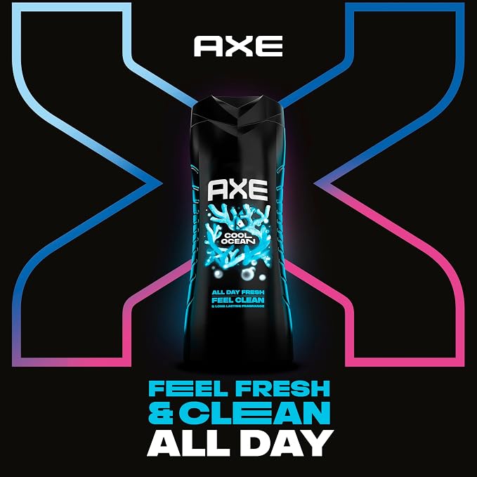 AXE Cool Ocean Men's Body Wash - Image 3