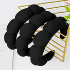 WHAVEL 3 Pack Spa Headband Skincare Headbands, Makeup Headband Sponge Terry - Image 6