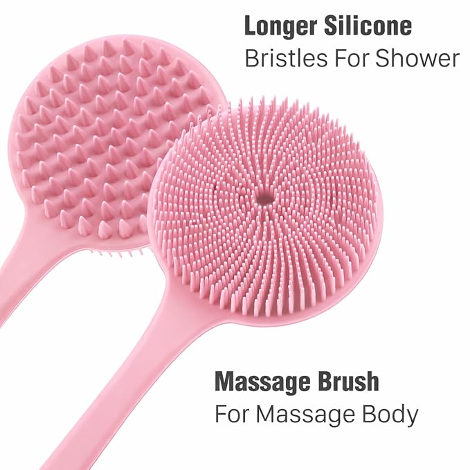 Silicone Body Scrubber for Shower Men Women – Dual-Sided Exfoliating & Massage - Image 5