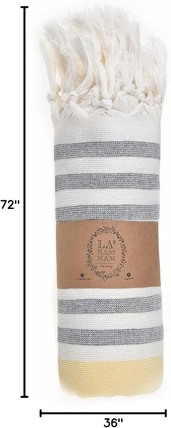 Beach Towel | Cotton Beach Towels, Sand Free, Highly Absorbent, Quick Dry - Image 8