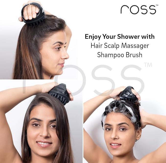 Ross Hair Scalp Massager Shampoo Brush - Image 2