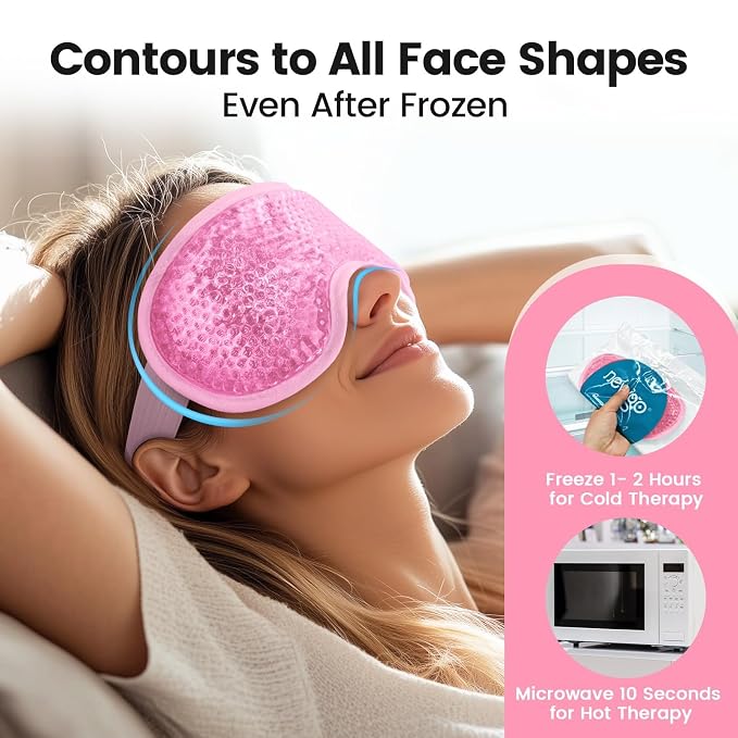 NEWGO Cooling Gel Cold Eye Mask - Image 7