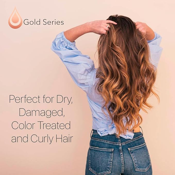 Gold Series Treatment Mask – Deep Hydrating Argan Oil Hair Mask - Image 3