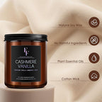 Cashmere Vanilla Scented Candle - Image 3